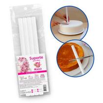 Kit Varinhas Suporte Para Bolos Mago 1,9X30 Com 4 Unidades Kit Varinhas Suporte Para Bolos Mago 1,9X30 Com 4 Unidades