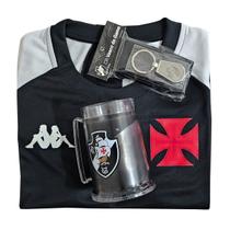 Kit Vasco Da Gama Oficial - Camisa Comissão Técnica + Caneca + Chaveiro - Masculino Kit Vasco Da Gama Oficial - Camisa Comissão Técnica + Caneca + Chaveiro - Masculino
