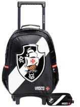 Kit Vasco Time Futebol Mochila Rodas Costas + Estojo Duplo Kit Vasco Time Futebol Mochila Rodas Costas + Estojo Duplo
