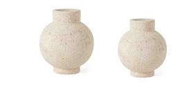 Kit Vaso Boca Alta Em Cimento Rústico 2 Tamanhos Kit Vaso Boca Alta Em Cimento Rústico 2 Tamanhos