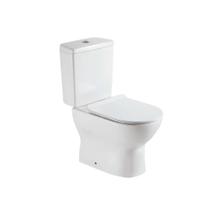 Kit Vaso Sanitario C/ Caixa Acoplada Roma Branco + Assento Soft Closse + Acessórios P/ Instalação 3/6 Lts - Levo