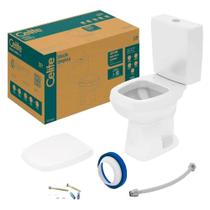 Kit Vaso Sanitário + Caixa Acoplada + Acessórios de Fixação Celite City Plus Branco Kit Vaso Sanitário + Caixa Acoplada + Acessórios de Fixação Celite City Plus Branco