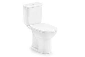 Kit Vaso Sanitário com Caixa Acoplada 3/6 Litros e Assento Debba Round Branco Kit Vaso Sanitário com Caixa Acoplada 3/6 Litros e Assento Debba Round Branco