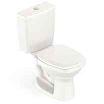 Kit Vaso Sanitário com Caixa Acoplada e Assento Like Celite Bege/Pergamon Brilhante Kit Vaso Sanitário com Caixa Acoplada e Assento Like Celite Bege/Pergamon Brilhante