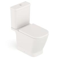 Kit Vaso Sanitário com Caixa Acoplada e Assento Soft Close Gap Roca Kit Vaso Sanitário com Caixa Acoplada e Assento Soft Close Gap Roca