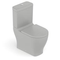 Kit Vaso Sanitário com Caixa Acoplada e Assento Soft Close Slim Celite Cinza/Stone Kit Vaso Sanitário com Caixa Acoplada e Assento Soft Close Slim Celite Cinza/Stone
