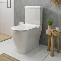 Kit Vaso Sanitário com Caixa Acoplada e Assento Soft Close Slim Celite Kit Vaso Sanitário com Caixa Acoplada e Assento Soft Close Slim Celite