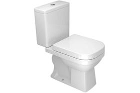 Kit Vaso Sanitário e Caixa Acoplada com Acessórios Quadra Branco