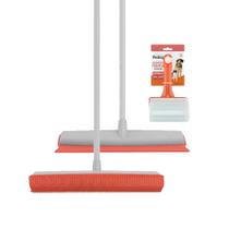 Kit Vassoura E Rodo Para Pelo + Rolo Adesivo Pelo Lavável Kit Vassoura E Rodo Para Pelo + Rolo Adesivo Pelo Lavável