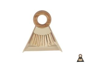 Kit Vassourinha Escova C/ Pá De Lixo White Limpeza Em Bambu Natural Branco Conjunto Coleta Sujeira Pet Kit Vassourinha Escova C/ Pá De Lixo White Limpeza Em Bambu Natural Branco Conjunto Coleta Sujeira Pet