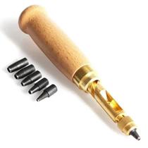 Kit Vazador Tecido Manual Couro 6 Medidas Rotativo Lanmax - NY-18W Kit Vazador Tecido Manual Couro 6 Medidas Rotativo Lanmax - NY-18W