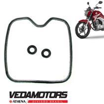 Kit Vedação Tampa da Válvula Vedamotors - GUARNICÃO + 2 COXINS - Honda CG 150 Titan Fan (04-15) Honda CRF 150 (2012~) Kit Vedação Tampa da Válvula Vedamotors - GUARNICÃO + 2 COXINS - Honda CG 150 Titan Fan (04-15) Honda CRF 150 (2012~)