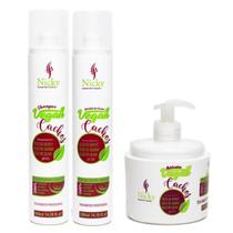 KIT Vegan Cachos Tratamento Vegano
