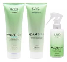 Kit Veganissíma Sh Balancer 240ml + Cond 230g+ Leave-in Kpro