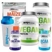 Kit Vegano: 2 Vegan Protein 500G+ Waxy Maize 800G