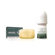 Kit Vegano De Autocuidado Desodorante Alecrim + Sabonete Em Barra Argila Branca e Rosa Mosqueta Kit Vegano De Autocuidado Desodorante Alecrim + Sabonete Em Barra Argila Branca e Rosa Mosqueta