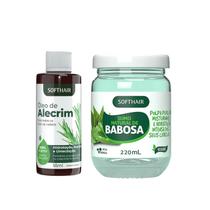 Kit Vegano Soft Hair Babosa E Alecrim Para Cabelos Fortes Kit Vegano Soft Hair Babosa E Alecrim Para Cabelos Fortes