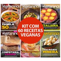 Kit Vegetarianos- 60 Receitas Doces e Salgadas Kit Vegetarianos- 60 Receitas Doces e Salgadas