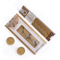 Kit Vela Aromática e Incenso Vijayshree Golden Nag Chandan