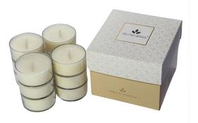 Kit Vela Aromática Premium Baunilha Com 12 Mini Velas Velita