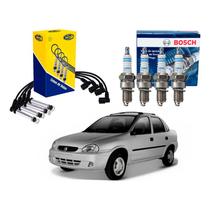 Kit Vela Cabo Marelli Corsa Classic 1.0 Flex 2005 A 2010