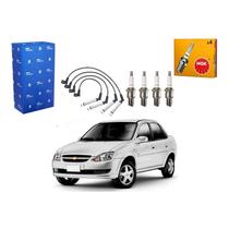 Kit Vela Cabo Ngk Corsa Classic 1.0 2011 A 2019