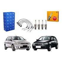 Kit Vela Cabo Ngk Corsa Novo 1.0 2005 A 2012 Kit Vela Cabo Ngk Corsa Novo 1.0 2005 A 2012