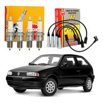 Kit Vela Cabo Ngk Gol G2 1.6 1.8 Ap Gasolina 1990 A 1995