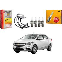 Kit Vela Cabo Ngk Prisma 1.4 2017 A 2019