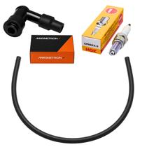 Kit Vela De Ignição, Cachimbo E Cabo Biz 125 2006 a 2010 Kit Vela De Ignição, Cachimbo E Cabo Biz 125 2006 a 2010