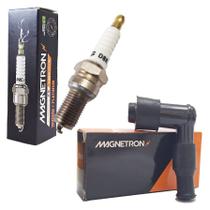 Kit Vela de Ignição Iridium e Cachimbo Lander 250 / Fazer 250 / Tenere 250 Magnetron