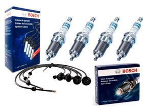 Kit Vela e Cabo de Vela Bosch Fusca Brasilia Karmann Variant Kombi 1968 até 1991