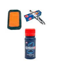 kit vela iridium filtro ar fazer 150 xtz 150 com militec