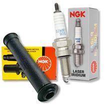 Kit Vela Laser Iridium E Cachimbo Cb 300r 2009 A 2015 Ngk