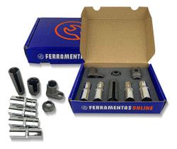 Kit vela nacional com 4 soquetes sonda cebolão tensionador
