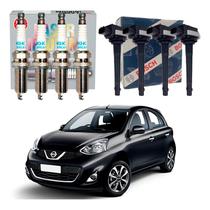 Kit Vela Ngk Bobina March 1.6 16v 2015 A 2020 Kit Vela Ngk Bobina March 1.6 16v 2015 A 2020