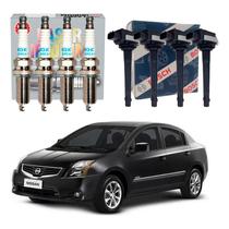 Kit Vela Ngk Bobina Sentra 2.0 16v 2009 A 2013 Kit Vela Ngk Bobina Sentra 2.0 16v 2009 A 2013