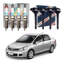 Kit Vela Ngk Bobina Tiida Sedan 1.8 16v 2010 A 2013 Kit Vela Ngk Bobina Tiida Sedan 1.8 16v 2010 A 2013