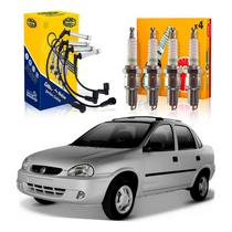 Kit Vela Ngk Cabo Corsa Classic 1.0 1.6 8v Mpfi 1997 A 2003 Kit Vela Ngk Cabo Corsa Classic 1.0 1.6 8v Mpfi 1997 A 2003