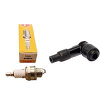 Kit Vela Ngk Curta Bpm6a E Cachimbo Bike Motorizada Mobilete Kit Vela Ngk Curta Bpm6a E Cachimbo Bike Motorizada Mobilete