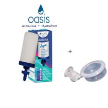Kit Vela para Filtro de Barro Água Alcalina Ionizada Magnésio e Boia Dosadora Oasis