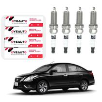 Kit Velas De Ignição March Sentra Versa Tiida Kircks Livina Fluence 1.0 1.6 1.8 2.0 16V 2007 2008 2009 2010 2011 2012 2013 2014 2015 VEKYE815 Kit Velas De Ignição March Sentra Versa Tiida Kircks Livina Fluence 1.0 1.6 1.8 2.0 16V 2007 2008 2009 2010 2011 2012 2013 2014 2015 VEKYE815