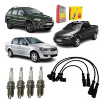 Kit Velas Ngk Bkr6ed Sct09 Fiat Corsa Citroen Preto Kit Velas Ngk Bkr6ed Sct09 Fiat Corsa Citroen Preto