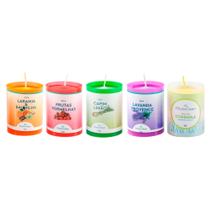 Kit Velas Perfumadas (5 unidades) + Pot Pourri