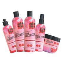 Kit Vem de Glicólico Completo (5 itens) Pra cabelos porosos e sem brilho Kit Vem de Glicólico Completo (5 itens) Pra cabelos porosos e sem brilho
