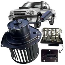Kit Ventilador Ar Cond Gm S10 Blazer Até 2011 + Resistência