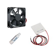 Kit Ventilador Cooler+placa Peltier+pasta Bebedouro Consul Kit Ventilador Cooler+placa Peltier+pasta Bebedouro Consul