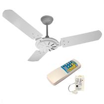 Kit ventilador de teto comercial 150w ventex c/ controle