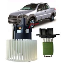 Kit Ventilador E Resistência Ar Cond Fiat Palio Siena Strada Kit Ventilador E Resistência Ar Cond Fiat Palio Siena Strada