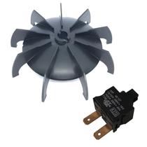 Kit Ventoinha+interruptor Stop Total Lavadora Karcher K 3.30